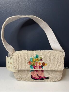 Sol and Mer Western Beaded Shoulder Bag